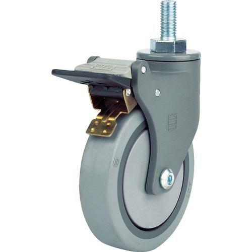 SAMSONG 樹脂キャスター 自在SP付 エラストマー 100mm ( TP3840-21-MIR...