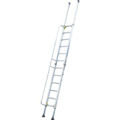 アルインコ 階段はしご 3.40~4.65m 最大使用質量100kg ( HBW47A ) アルイン...