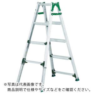 アルインコ 高段差用伸縮脚付きはしご兼用脚立 天板高さ1.59~2.03m(長わく)・1.29~1.73m(短わく)  ( PRH1518FX )｜orangetool