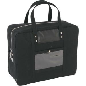 SANEI 帆布メール用ボストン(LL)馬蹄錠金具付 黒 ( BTLL-U-01 ) 三栄産業(株)｜orangetool