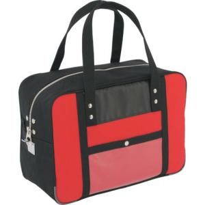 SANEI 帆布メール用ボストン(M)馬蹄錠金具付 赤 ( BTM-U-02 ) 三栄産業(株)｜orangetool