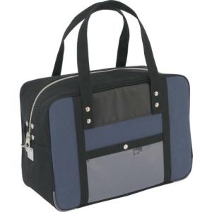 SANEI 帆布メール用ボストン(M)馬蹄錠金具付 紺 ( BTM-U-03 ) 三栄産業(株)｜orangetool