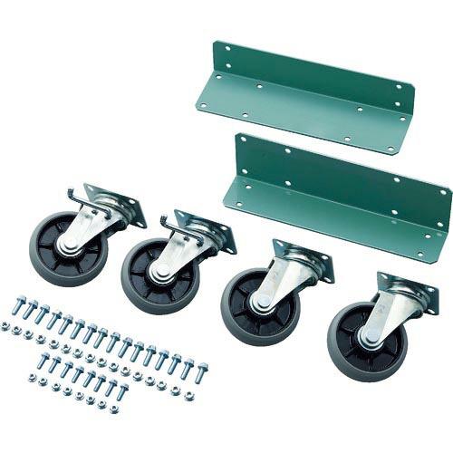 TRUSCO R3型用キャスターベースセット D450 Φ150ウレタンキャスター  ( R3-CB...