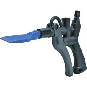 JOPLAX プラスチックエアダスター ジョプラスターR(上配管用)+フラットノズル(POM製)+専用アダプター ( TU-100H-600E ) ジョプラックス(株)｜orangetool