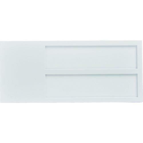 TRUSCO 【売切廃番】 ネームケース 白 二人用 74X170X7MM ( TNCW-2 ) ト...