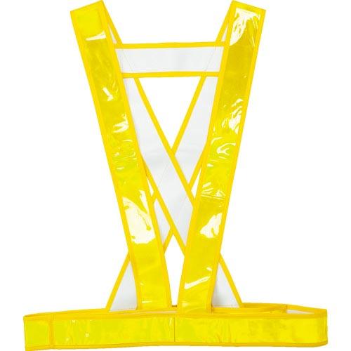 【SALE価格】TRUSCO タスキ型安全ベスト ゴールド ( TTAB-G ) トラスコ中山(株)