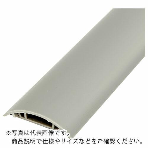 TRUSCO 配線カバー 60 2M グレー ( TRDR602GY ) トラスコ中山(株)