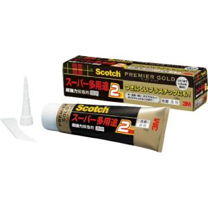 3M スコッチ 超強力接着剤 プレミアゴールド スーパー多用途2 100g 透明 ( 9079 DIY ) スリーエム ジャパン(株)コンシューマーマーケット販売本部｜orangetool