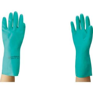 アンセル 耐油・耐薬品ニトリル手袋 アルファテック ソルベックス 中厚手 37-175 LLサイズ ( 37-175-10 ) (株)アンセル・ヘルスケア・ジャパン｜orangetool