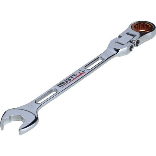 MUSTTOOL ダブルフレキ軽量ギアレンチ 12mm IM-DFGK12 (12443)