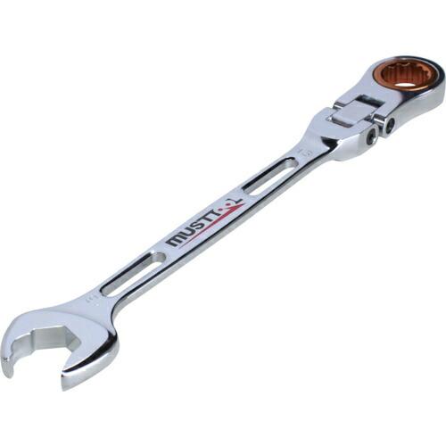 MUSTTOOL ダブルフレキ軽量ギアレンチ 13mm IM-DFGK13 (12444)