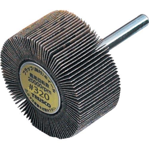 TRUSCO フラップホイール 外径40X幅15X軸径6 (5個入) #320 320# ( UF4...