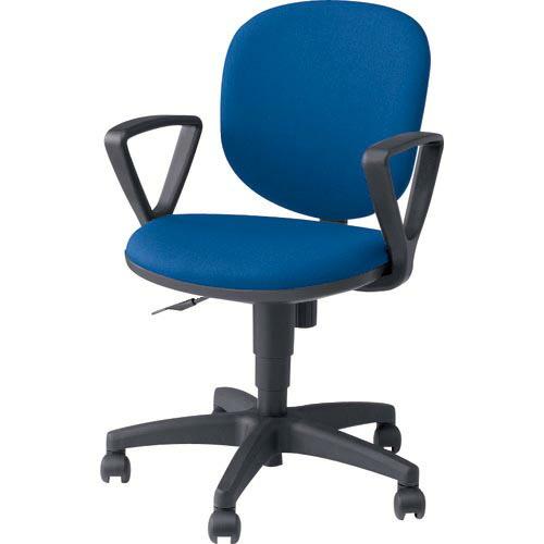 NAIKI ワークチェアー(肘付) SER型/ブルー/布張り/肘付 ( SER511F-BL ) (...