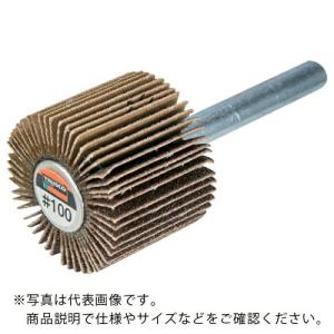 TRUSCO フラップホイール 外径40X幅30X軸径6 (5個入) #100 100# ( UF4030 #100 (5コイリ) ) トラスコ中山(株)｜orangetool