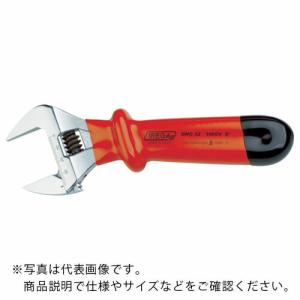 IREGA 【売切廃番】 絶縁モンキーレンチSWO92 176mm ( SWO92-6-1000V )｜orangetool