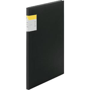 KING JIM クリア-ファイルカキコ A4タテ型 黒 20ポケット ( 8632-BK ) (株)キングジム｜orangetool