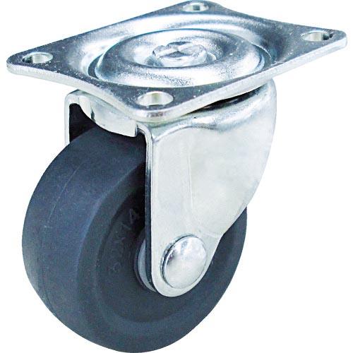 TRUSCO キャスター TYGシリーズ 自在 エラストマー車 32mm ( TYGE-32 ) ト...