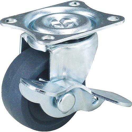 TRUSCO キャスター TYGシリーズ 自在SP付 エラストマー車 38mm ( TYGEB-38...