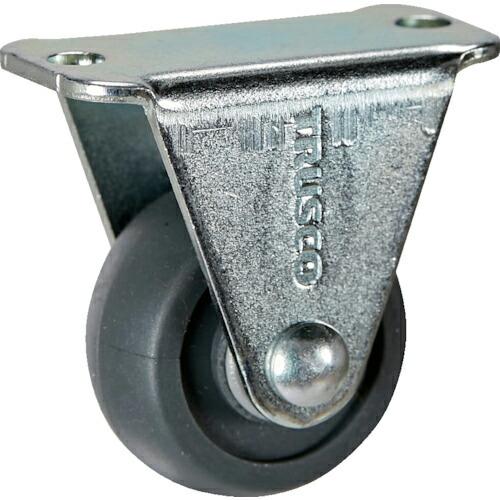 TRUSCO キャスター TYGシリーズ 固定 エラストマー車 25mm ( TYGEK-25 ) ...