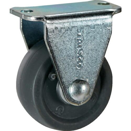 TRUSCO キャスター TYGシリーズ 固定 エラストマー車 32mm ( TYGEK-32 ) ...
