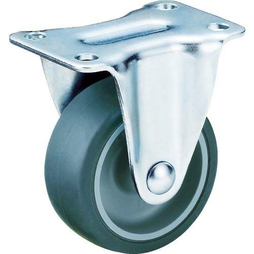 TRUSCO キャスター TYGシリーズ 固定 エラストマー車 50mm ( TYGEK-50 ) ...