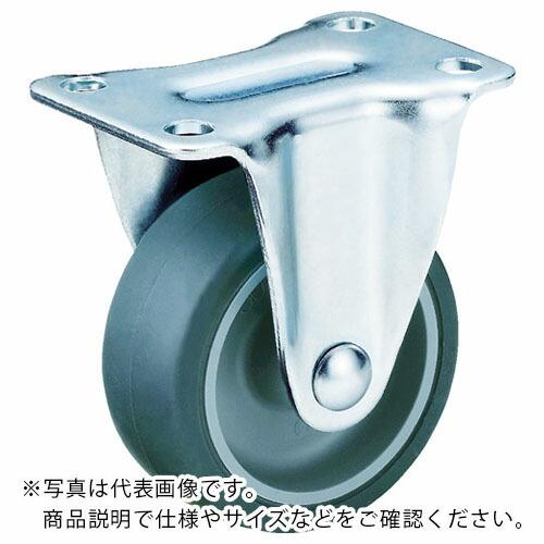 TRUSCO キャスター TYGシリーズ 固定 エラストマー車 75mm ( TYGEK-75 ) ...