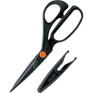クロバー 布切はさみ ブラック 携帯型 21cm ( 36-192 ) クロバー(株)｜orangetool