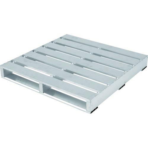 アルインコ アルミパレット PLT型 片面二方差し 1100X1100 オプション取付仕様 ( PL...