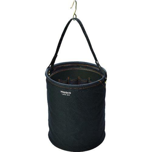 【SALE価格】TRUSCO アタッチメント付電工バケツ Φ300X350 黒色 ( TADB-30...