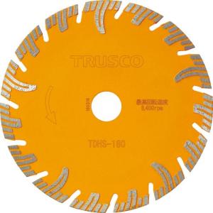 TRUSCO ダイヤモンドカッタープロテクトセグメント 180X2.4TX25.4 ( TDHS-180 )｜orangetool