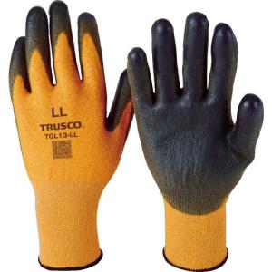 TRUSCO 【売切廃番】タッチパネル対応耐切創手袋 LL ( TGL13-LL ) トラスコ中山(株)｜orangetool