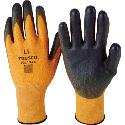 TRUSCO 【売切廃番】タッチパネル対応耐切創手袋 LL ( TGL13-LL ) トラスコ中山(...