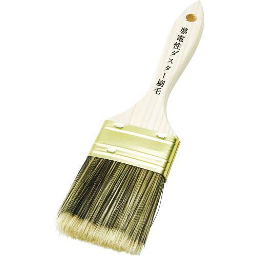 TRUSCO 導電性ダスター刷毛 平 全長220mm 50mm幅 ( TDPB-55 ) トラスコ中...