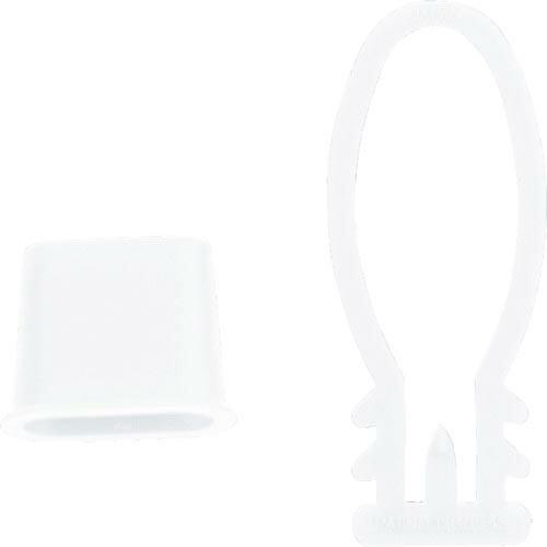 TRUSCO みかんネット用留め具 白 10個入 ( BET-W-10 ) トラスコ中山(株)