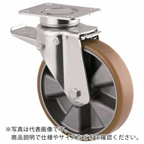 【SALE価格】テンテキャスター 重荷重用高性能旋回キャスター&quot;DELTA&quot;(ウレタン車輪) φ12...