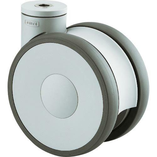 【SALE価格】テンテキャスター 高性能旋回双輪キャスター&quot;LINEA&quot;(ポリウレタン車) φ150...