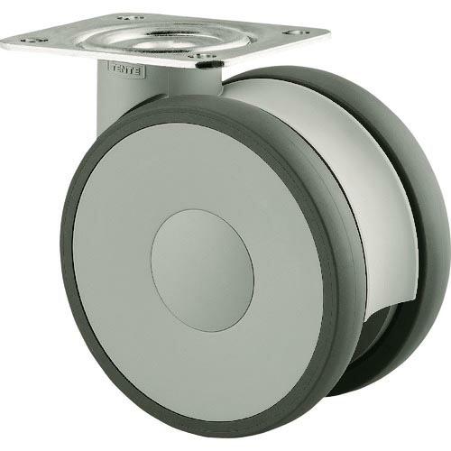 【SALE価格】テンテキャスター 高性能旋回双輪キャスター&quot;LINEA&quot;(ウレタン車輪) φ150 ...