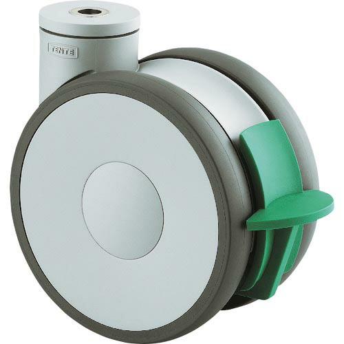 【SALE価格】テンテキャスター 高性能旋回双輪キャスター&quot;LINEA&quot;(ポリウレタン車) φ150...