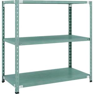 【SALE価格】TRUSCO CB型セミボルトレス軽中量棚 1200X600XH1200 3段 グリーン ( CB-4463-GN ) トラスコ中山(株)｜orangetool