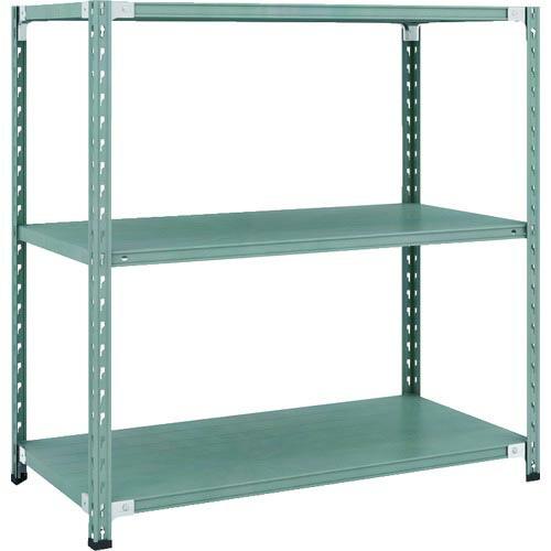 【SALE価格】TRUSCO CB型セミボルトレス軽中量棚 1200X600XH1200 3段 グリ...