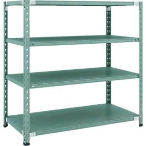 【SALE価格】TRUSCO CB型セミボルトレス軽中量棚 1200X600XH1200 4段 グリーン ( CB-4464-GN ) トラスコ中山(株)｜orangetool