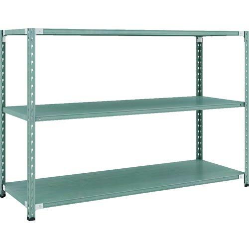 【SALE価格】TRUSCO CB型セミボルトレス軽中量棚 1800X600XH1200 3段 グリ...
