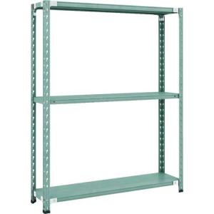 【SALE価格】TRUSCO CB型セミボルトレス軽中量棚 1200X300XH1500 3段 グリーン ( CB-5433-GN ) トラスコ中山(株)｜orangetool