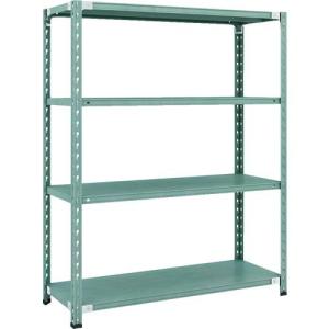【SALE価格】TRUSCO CB型セミボルトレス軽中量棚 1200X450XH1500 4段 グリーン ( CB-5444-GN ) トラスコ中山(株)｜orangetool