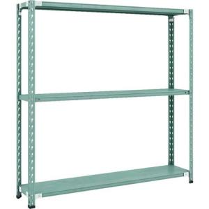 【SALE価格】TRUSCO CB型セミボルトレス軽中量棚 1500X300XH1500 3段 グリーン ( CB-5533-GN ) トラスコ中山(株)｜orangetool