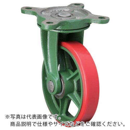 東北車輛製造所 鋳物製キャスター 標準型自在金具付ウレタン車輪 150 (150BRULB)