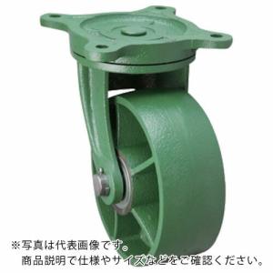 東北車輛製造所 鋳物製キャスター 幅広型自在金具付鉄車輪 300X75 ( 300X75TBRFB ) (株)東北車輛製造所 (メーカー取寄)｜orangetool