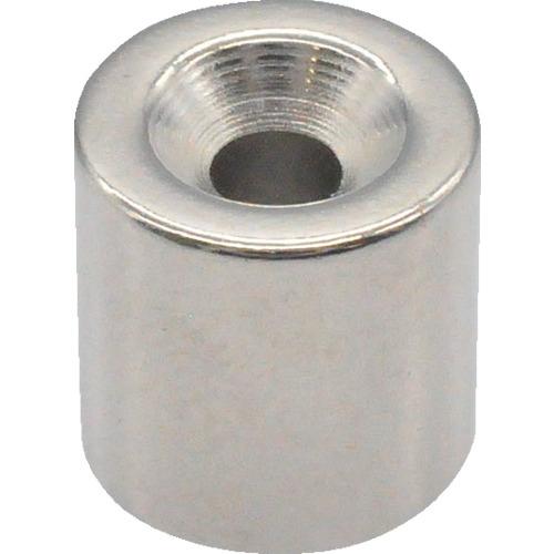 【SALE価格】TRUSCO ネオジム丸形磁石 皿ねじ穴付 外径8mm×8mm M2 1個入 ( T...
