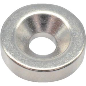 【SALE価格】TRUSCO ネオジム丸形磁石 皿ねじ穴付 外径11mm×3mm M3 1個入 ( T11R03-M3 ) トラスコ中山(株)｜orangetool