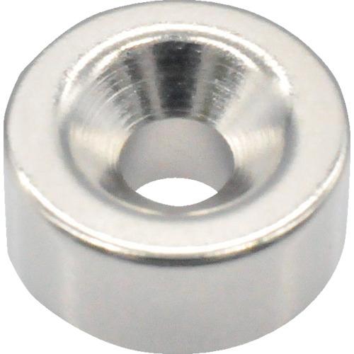 【SALE価格】TRUSCO ネオジム丸形磁石 皿ねじ穴付 外径11mm×5mm M3 1個入 ( ...